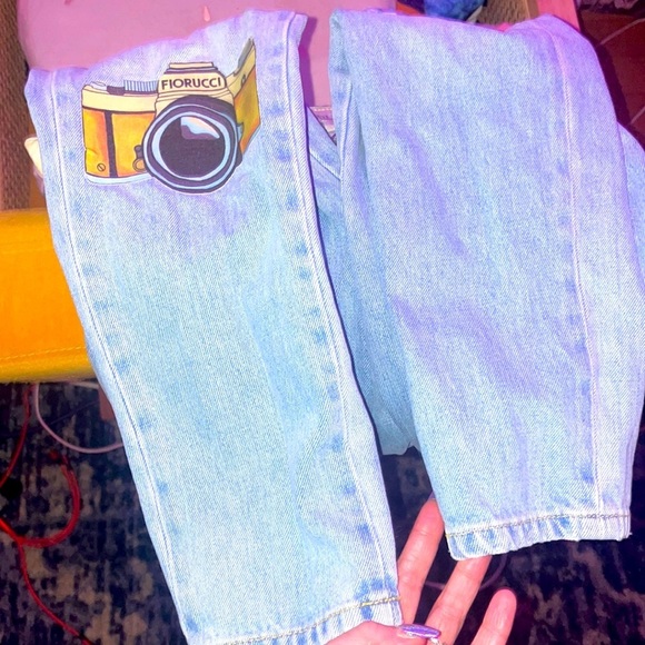 Fiorucci Denim high-waisted Angel jeans 👼🏼 like new - Picture 2 of 13